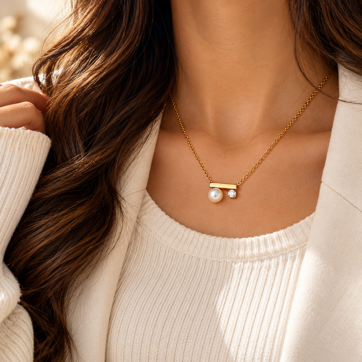 Mia Pearl Necklace