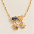 Bluebell Love Necklace