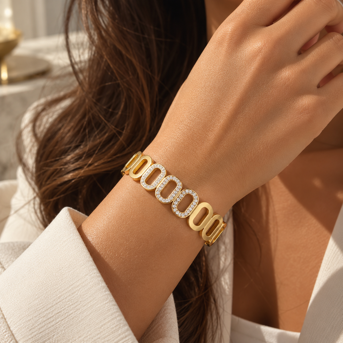 Amara Link Bangle