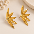 Serena Leaf Earrings