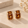 Amber Glow Earrings