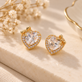 Belle Heart Earrings