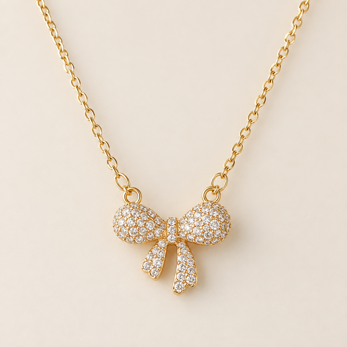 Belle Bow Necklace