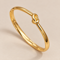 Gold Knot Bangle
