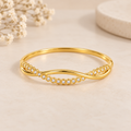 Celeste Wave Bangle